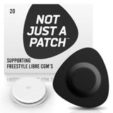 Not Just A Patch (small) 20 patches beige,black,freestyle libre,issues,Libre,not just a patch,red