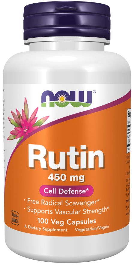 now Rutin 450 mg Veg Capsules