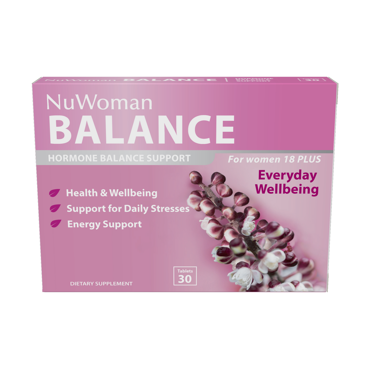 NuWoman BALANCE Hormone Balance Support 30 tablets