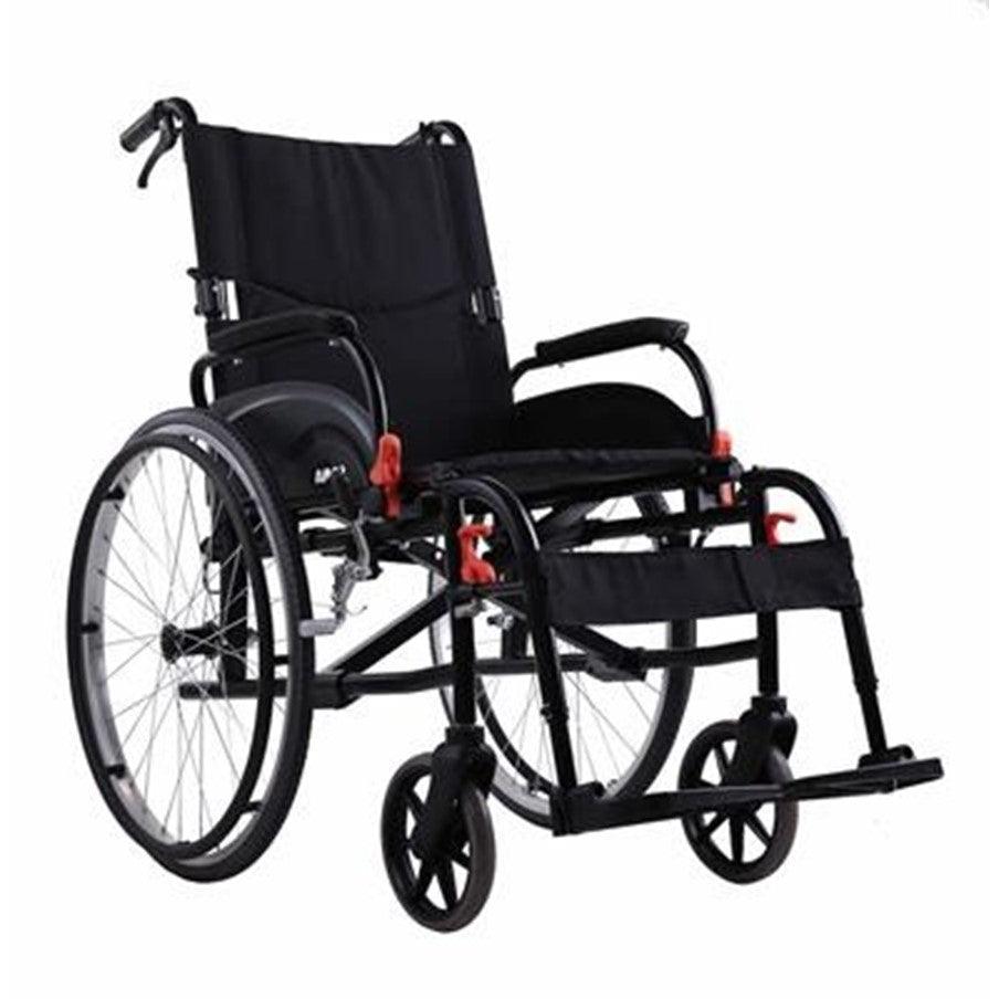 Karma Soma Agile Self Propelling Wheelchair - Black 18&quot; x 16&quot;