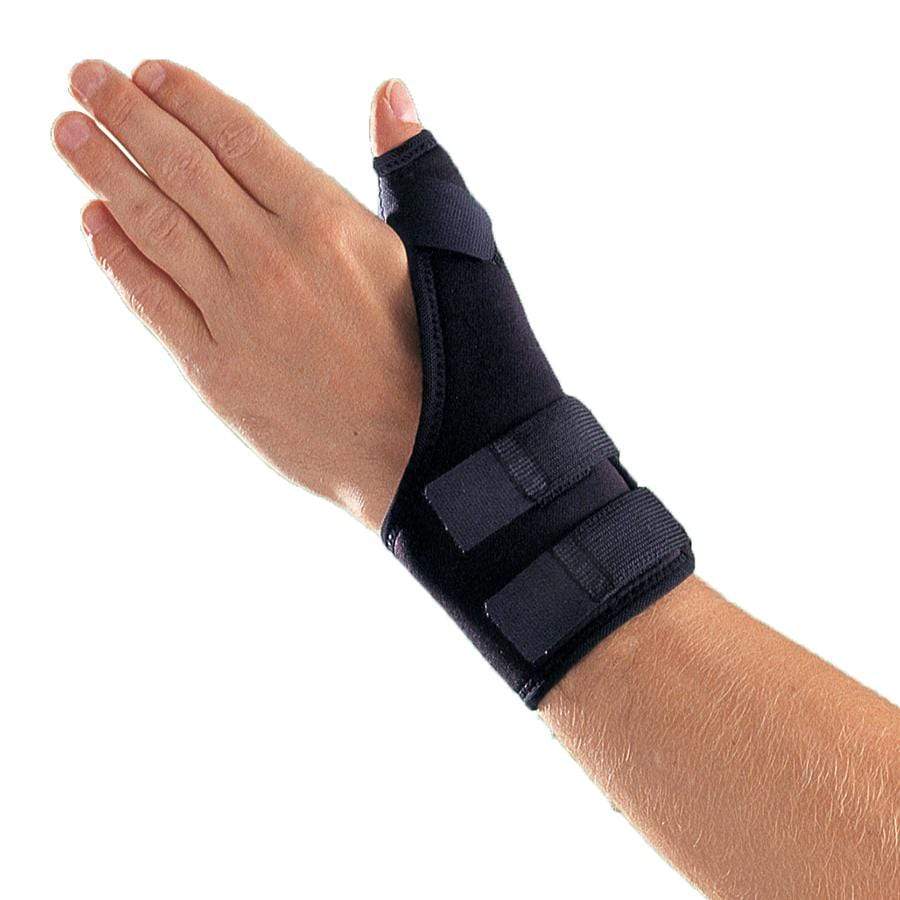 Opp1188 Wrist And Thumb Support With Moldable Thermoplastic Insert - 8 Inch Long