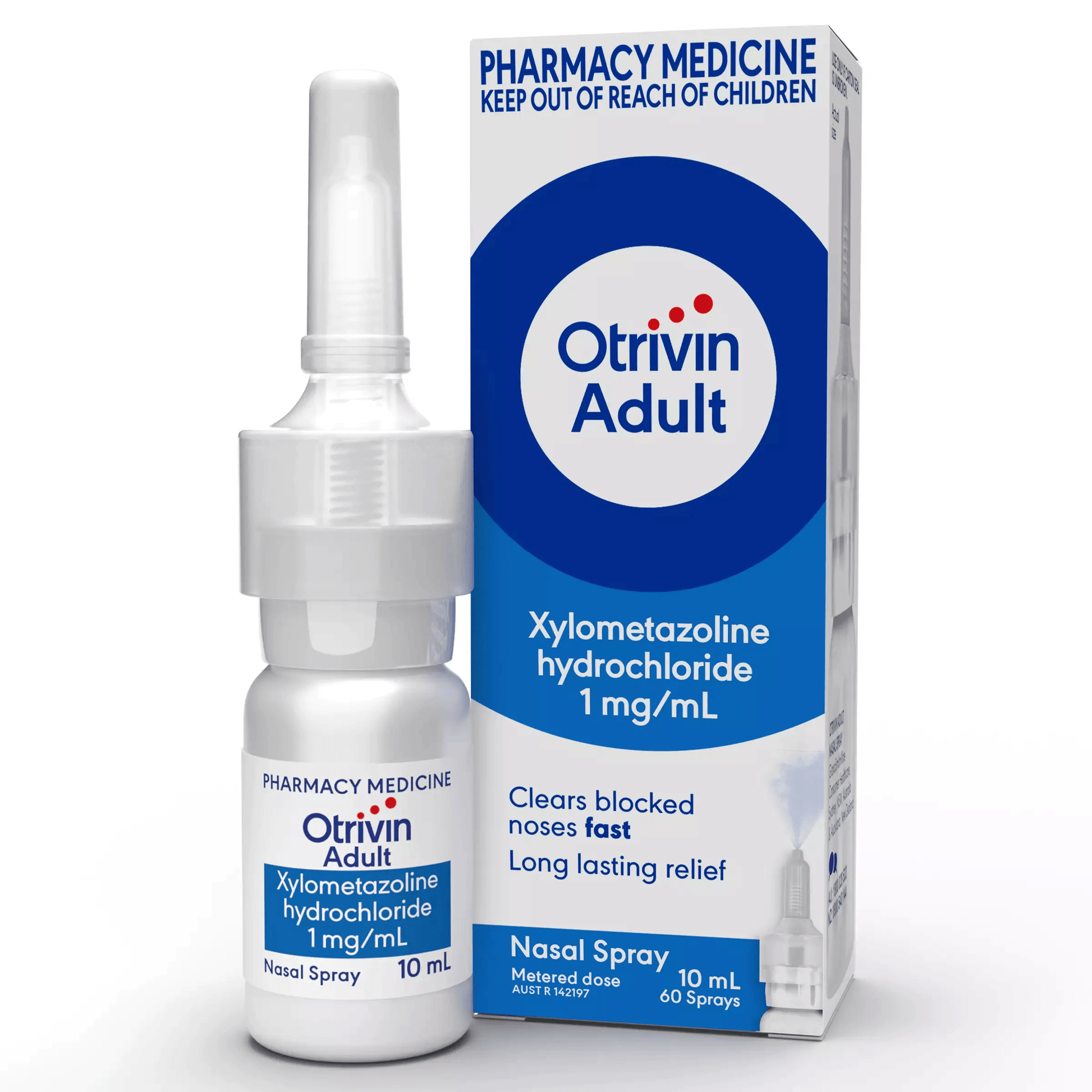 otrivin adult spray