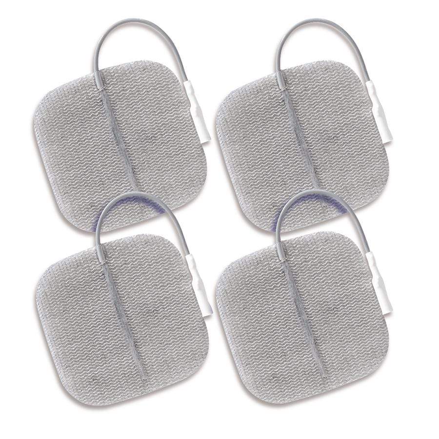Pals Platinum Electrodes Self Adhesive, Stainless Steel Knit Cloth Top Suitable For All Fes Applications - image 2