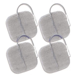 Pals Platinum Electrodes Self Adhesive, Stainless Steel Knit Cloth Top Suitable For All Fes Applications - image 2