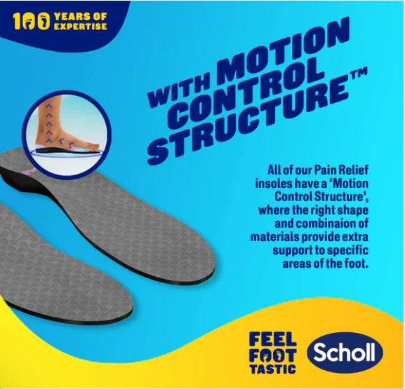 Scholl In-Balance Pain Relief Plantar Fasciitis Orthotics - Small