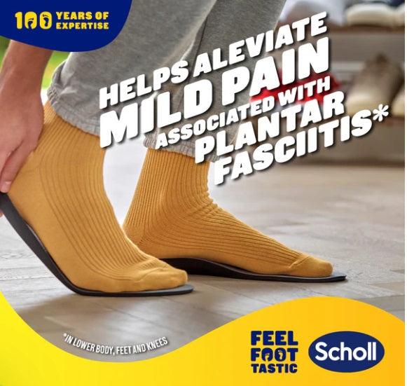 Scholl In-Balance Pain Relief Plantar Fasciitis Orthotics - Small