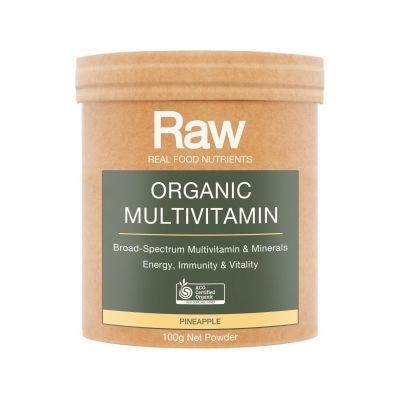 RAW Organic Multivitamin - Pineapple 100g