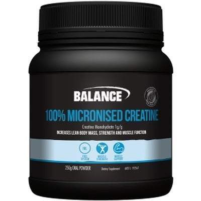 Balance 100% Pure Micronised Creatine 200g