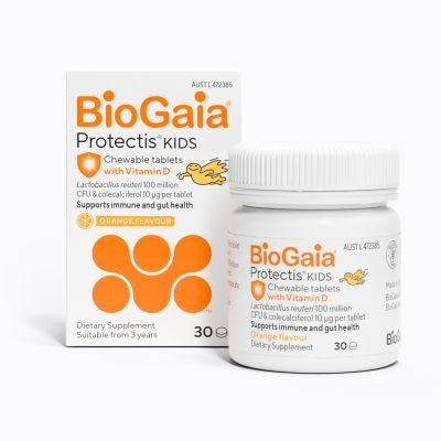 Protectis Kids Orange D3 10mcg 30 chews healthcare and pain relief product