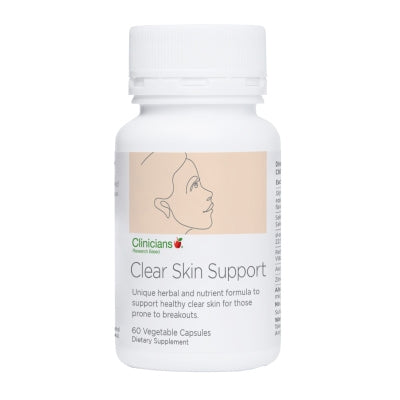 Clinicians Clear Skin Support 60 VegeCaps