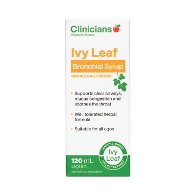 Clinicians Ivy Leaf Bronchial Syrup 120ml
