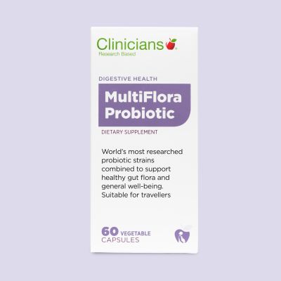Clinicians MultiFlora Probiotic 60 VegeCaps