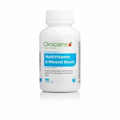 Clinicians MultiVitamin & Mineral Boost 180 Capsules