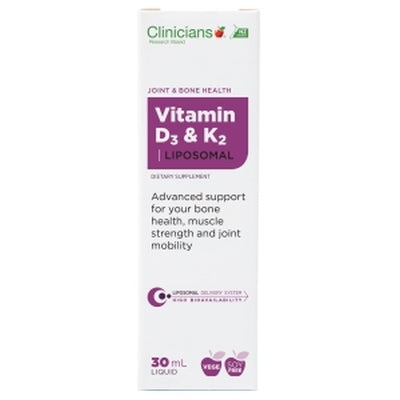 Clinicians Vitamin D3 & K2 Liposomal 30ml