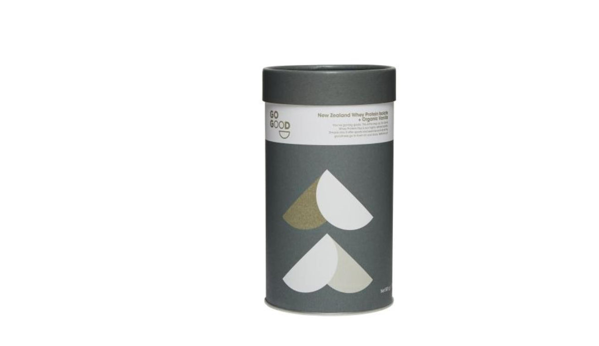 Go Good Whey Protein Isolate + Organic Vanilla 500g