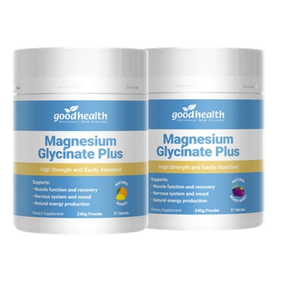 Good Health Magnesium Glycinate Plus Mixed Berry 240g