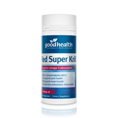 Good Health Red Super Krill 750mg 60 caps