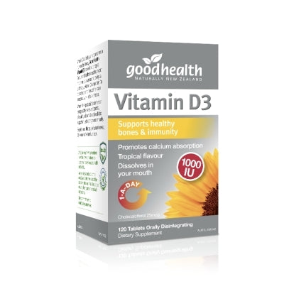Good Health Vitamin D3 60 tabs