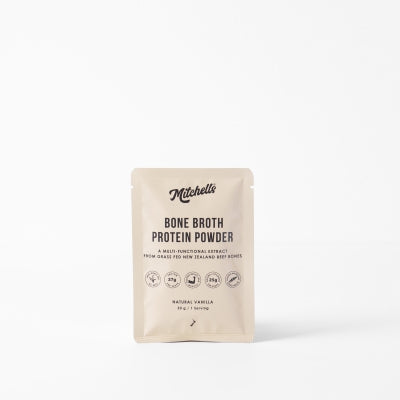 Mitchells Bone Broth Protein Vanilla 30g Sample