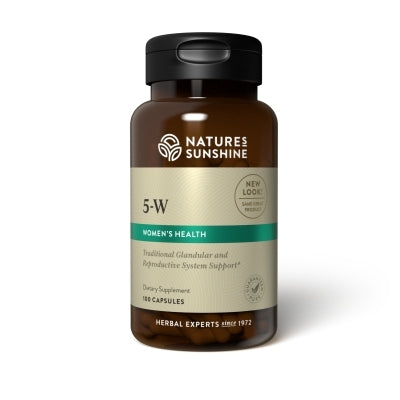 Natures Sunshine 5-W 100 Capsules