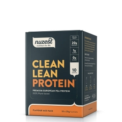 Nuzest Clean Lean Protein 4 Flavour Mix 10 Sachets