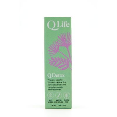 Q Detox Drops 20ml natural health supplement
