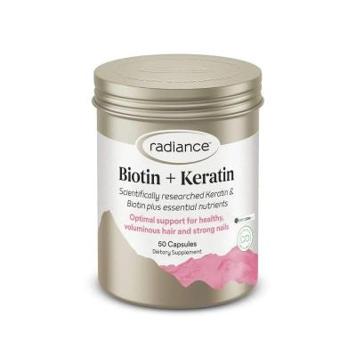 Radiance Biotin + Keratin 50 Caps