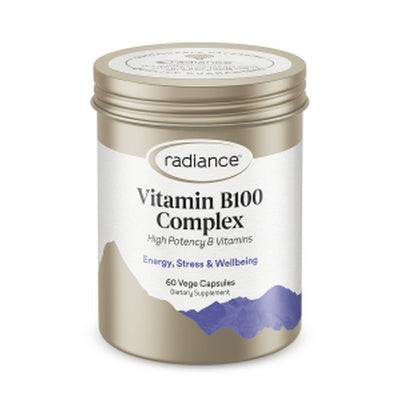 Radiance Vitamin B100 Complex 60 vcaps