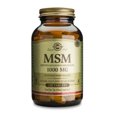 Solgar MSM 1000mg 120 Tablets