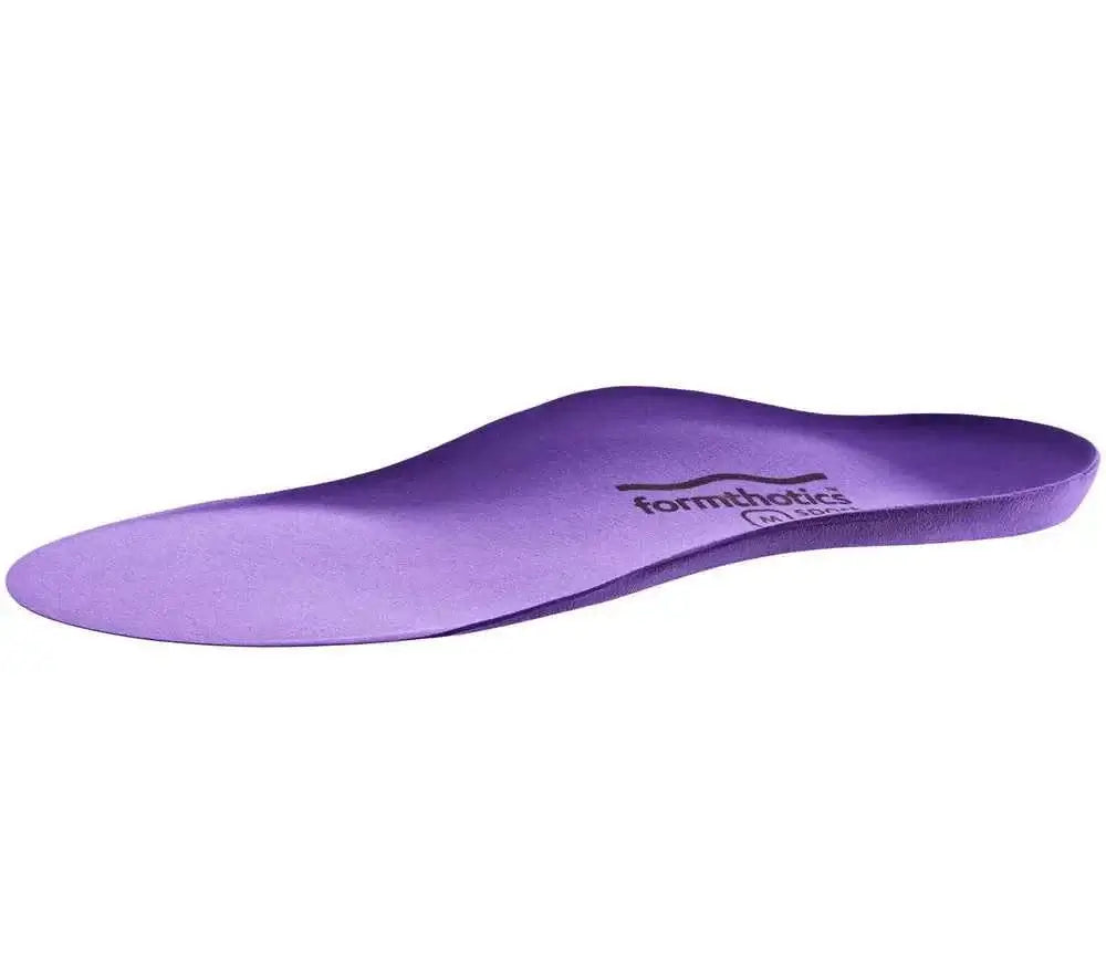Formthotics Retail Run Single faster run pace,less volume in the shoe,most comfortable position,Provide feet with a greater connection to the ground,reduces stress