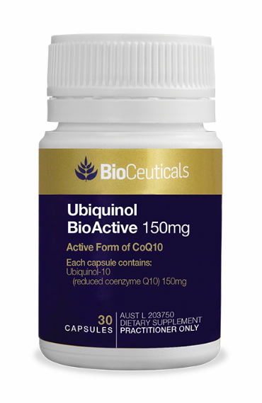 Bioceuticals Ubiquinol BioActive 150mg Supporting Cardiovascular System Health