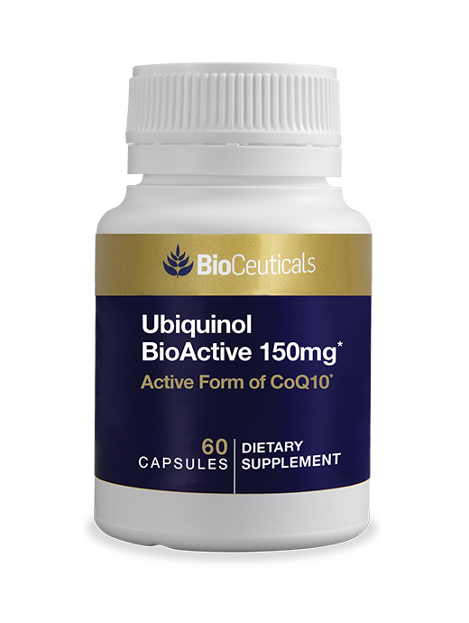 Bioceuticals Ubiquinol BioActive 150mg Supporting Cardiovascular System Health