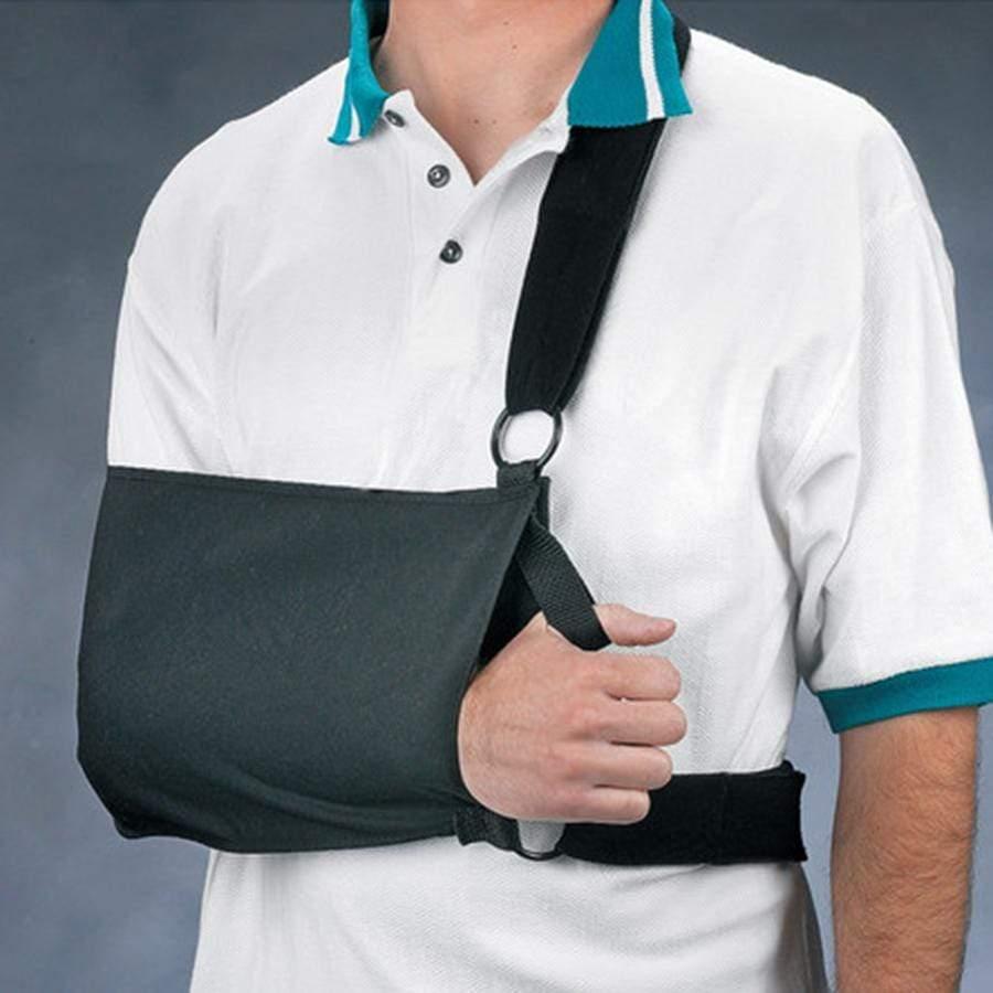 Shoulder Immobilizer Sling With Foam Padded Waist And Shoulder Straps