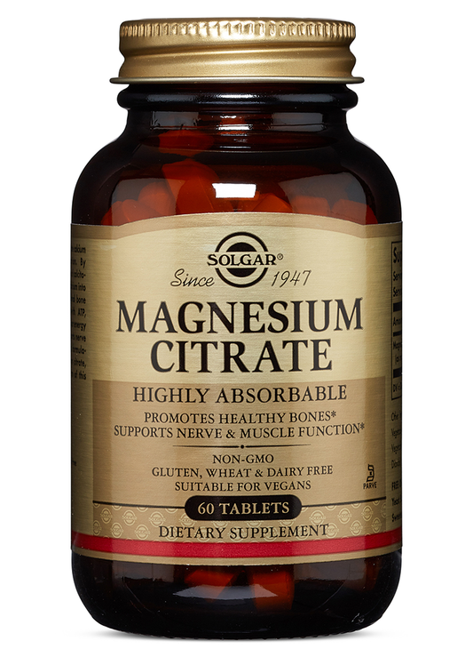 Solgar Magnesium Citrate Tablets