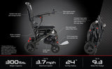 Pride Jazzy Carbon Fibre Lightweight Power Chair