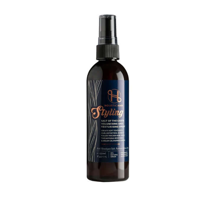 Holistic Salt of the Earth Volumising and Texturising Spray 250ml Aids Styling,benefits of hair,Chemically treated hair,Colour Protect Shampoo,colour retention,Coloured hair,Conditions and Combats frizz,Curly hair,Damaged hair,dehydrated hair,Directions f