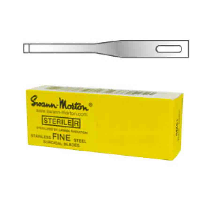 Swann Morton Size 61 & 62 Small Beaver Chisel Fine - Box 25