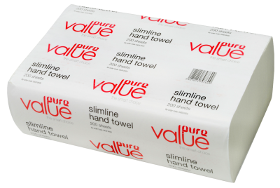 PUREValue Slimline Hand Towel 200pk