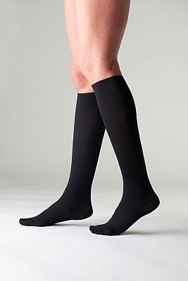 SIGVARIS Traveno Compression Travel Socks Black