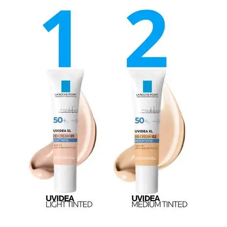 La Roche-Posay's Uvidea BB Cream Shade 01 Light 30ml Acne-Prone,all skin tones,Anthelios Ultra Cream Xl Spf 50+ 50ml,Anthelios Ultra-light Invisible Fluid Tinted Spf50+ 50ml,Anthelios Uv Clear Sunscreen Spf 50,Dry Touch Spf 50+,Dry Touch Tinted Spf 50+,Fl
