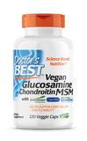 Doctor's Best Vegan Glucosamine Chondroitin MSM 120 vege capsules