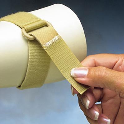 Velcro Self-Adhesive D-Ring Cushionstrap 25MM X 38CM
