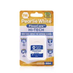 Aluro Pearlie White Flosscare Hi-tech Waxed Mint - Tape (50m) Aluro Brushcare,Classic Waxed Mint,Classic Waxed Mint Flosscare,Compact Rounded Head toothbrush for kids,Dental Floss,dental habits,Floss care,Flosscare,issues,Kids Brushcare,Kids Extra Soft To