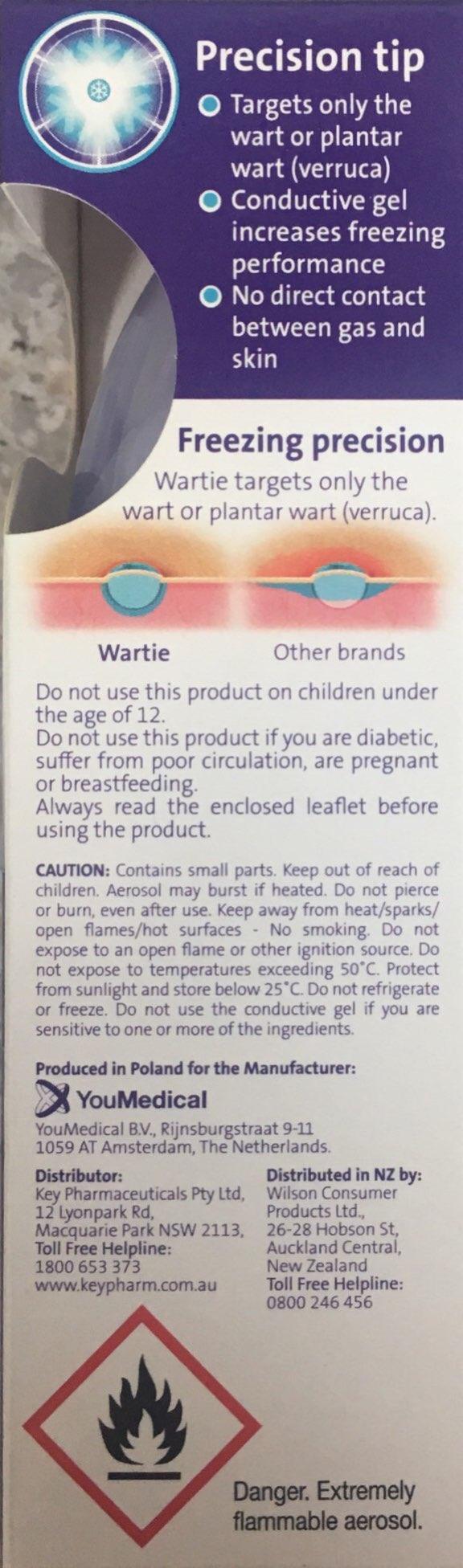 Wartie Advanced Wart &amp; Plantar Wart Remover 50ml