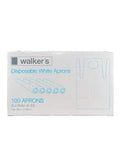 Walker Disposable White Aprons