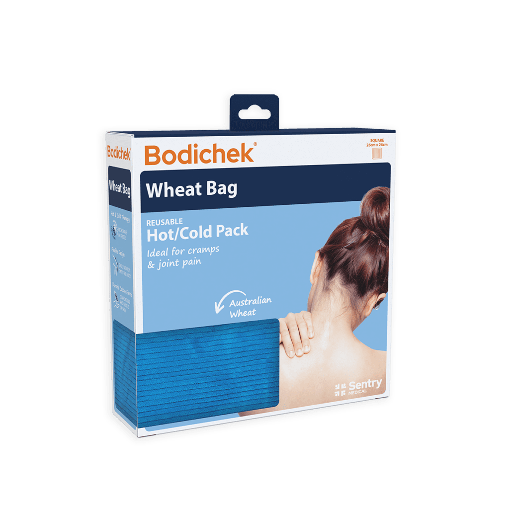 Bodichek Hot/Cold Wheat Pack Square 26x26cm Assorted Colour
