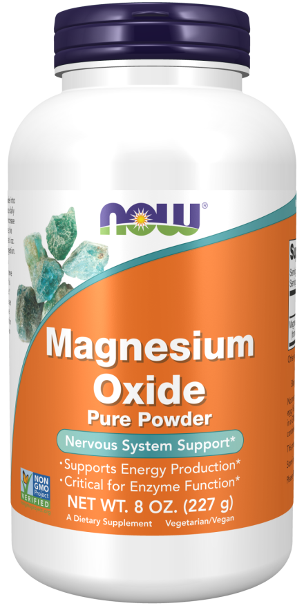 Now Magnesium Oxide Pure Powder 227 gm