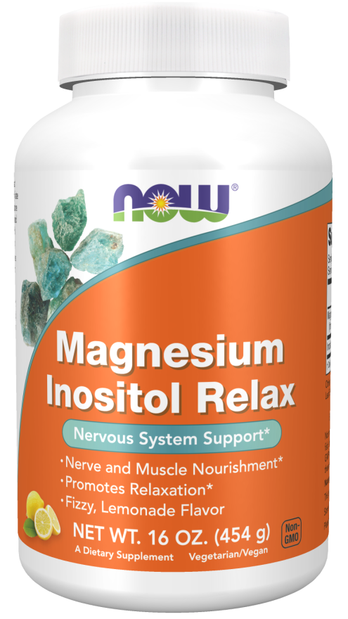 Now Magnesium Inositol Relax Powder 454 gm