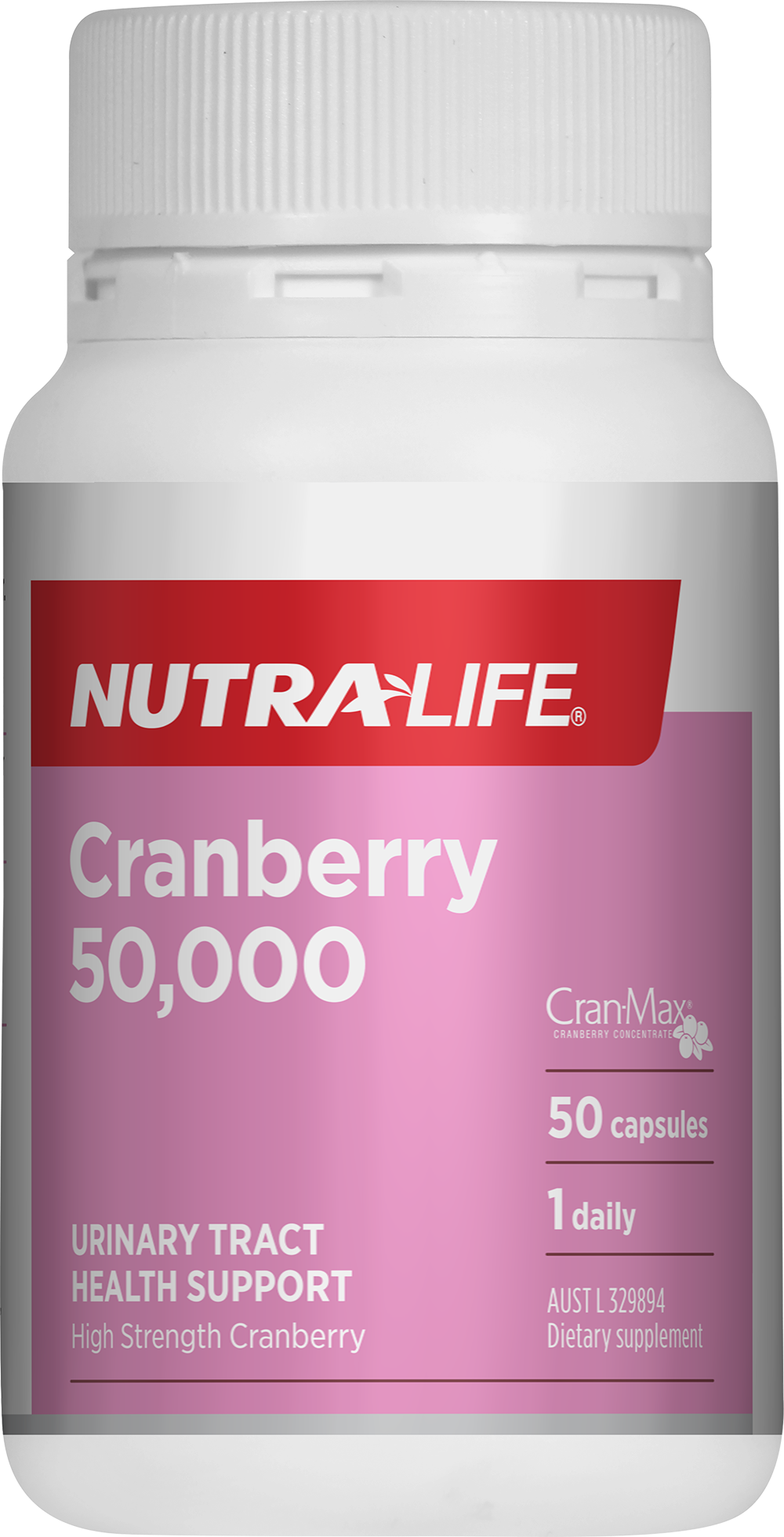 Nutralife Cranberry 50,000 Healthy Bladder Capsules