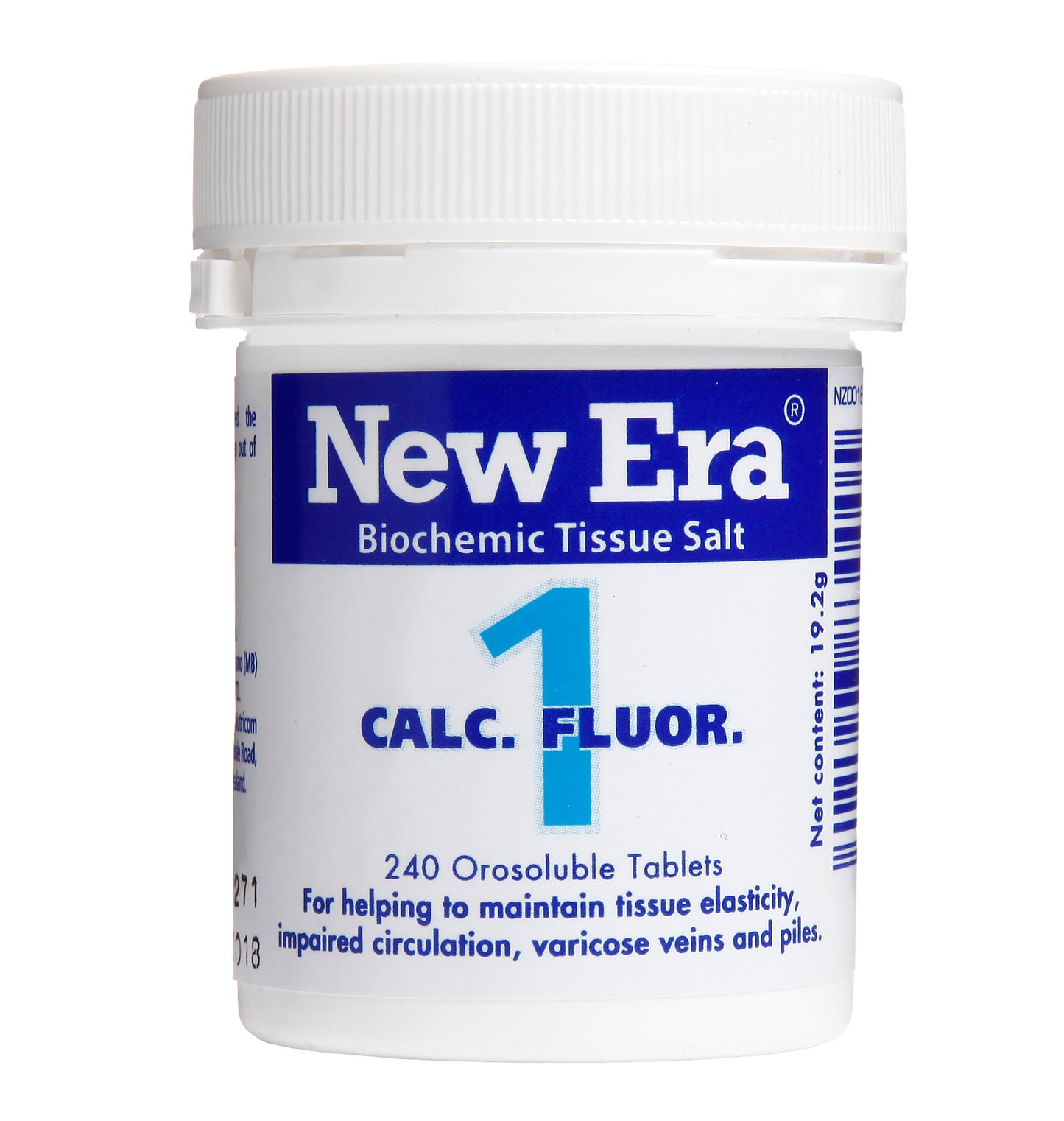 New Era Tissue Salt No 1 CALC FLUOR 240 Tablets